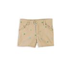 Toughskins Toddler Girl's Shiffley Embroidered Short