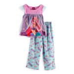 Disney Mermaid Toddler Girl's Flutter Sleeve Pajamas
