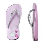 Canyon River Blues Girl's 4-16 Heart Flip Flops
