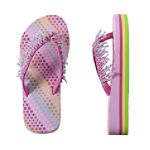 Canyon River Blues Girl's 4-16 Beaded & Striped Flip Flops