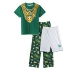 Joe Boxer Boy's 4-12 Trust in. Licky 3-Piece Pajamas Set