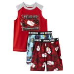 Joe Boxer Boy's 4-12 Baseball Pajamas