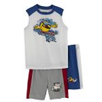 Joe Boxer Boy's 4-12 Surfin Licky Pajamas