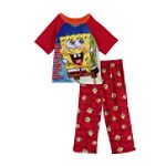 SpongeBob SquarePants Toddler Boy's Short Sleeve Pajamas