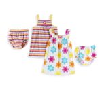Carter's Infant Girl's 2 Pack Dress Sets with Matching Panty