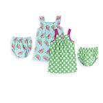 Carter's Infant Girl's 2 Pack Dress Sets with Matching Panty