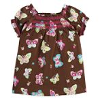 OshKosh Toddler Girl's Butterfly Jersey Knit Top