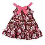 Youngland Infant Girl's Floral Sundress with Bow
