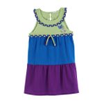 Toughskins Toddler Girl's Tiered Jersey Dress