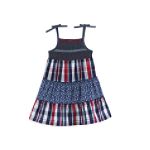 Toughskins Toddler Girl's Pieced Tiered Smocked Dress