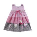 Rare Too Infant Girl's Cupcake Applique Seersucker Dress