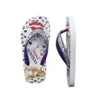 Disney Hannah Montana Girl's 7-16 Glitter Strap Flip Flops