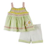 Baby Q Infant Girl's Short Set