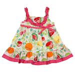 Youngland Infant Girl's Fruit Print Sundress