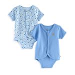 Absorba Newborn Boy's 2 Pack Bodysuits