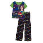 Disney Wizards of Waverly Place Girl's 7-16 2-Piece Short Sleeve Pajamas
