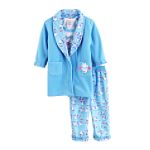 Bunz Kidz Infant Girl's "Sheepy Head" Pajamas & Robe Set