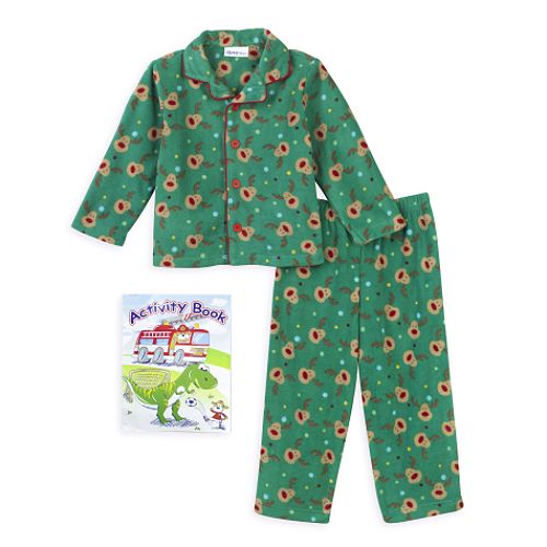 St. Eve Toddler Boy's Holiday Coat Pajamas with... by 