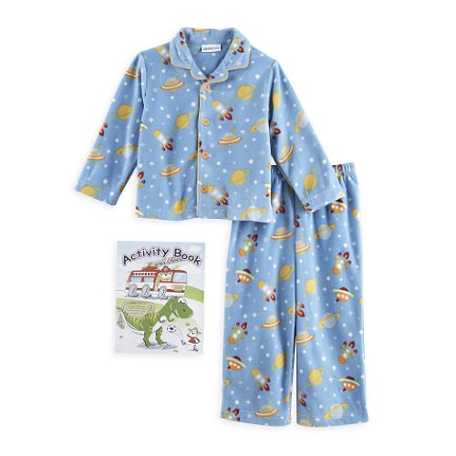 St. Eve Toddler Boy's Space Coat Pajamas with... by 