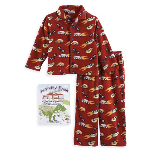 St. Eve Infant Boy's Race Cars Coat Pajamas with... by 