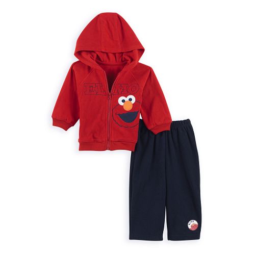 Sesame Street Toddler Boy's Elmo Microfleece 2 Piece Set