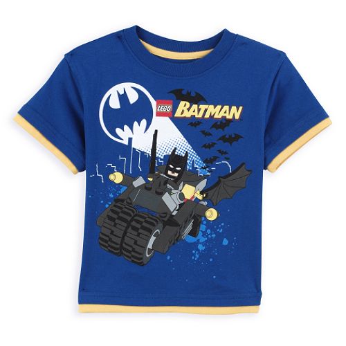 Batman Toddler Boy's Batman Lego Short Sleeve Tee