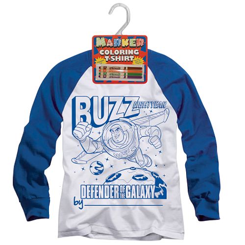 Toy Story Toddler Boy's Toy Story Marker Raglan... by 
