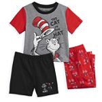 Dr. Seuss Boy's 4-7 The Cat In The Hat 3-Piece Pajama Set