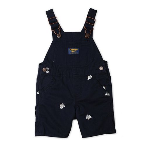 OshKosh Infant Boy's Schiffli Twill Shortall by 