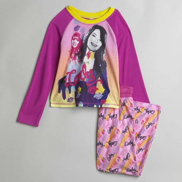  iCarly Girl's 4-12 Pajamas 
