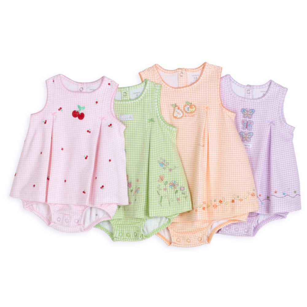 Carter's Gingham Sunsuit Collection