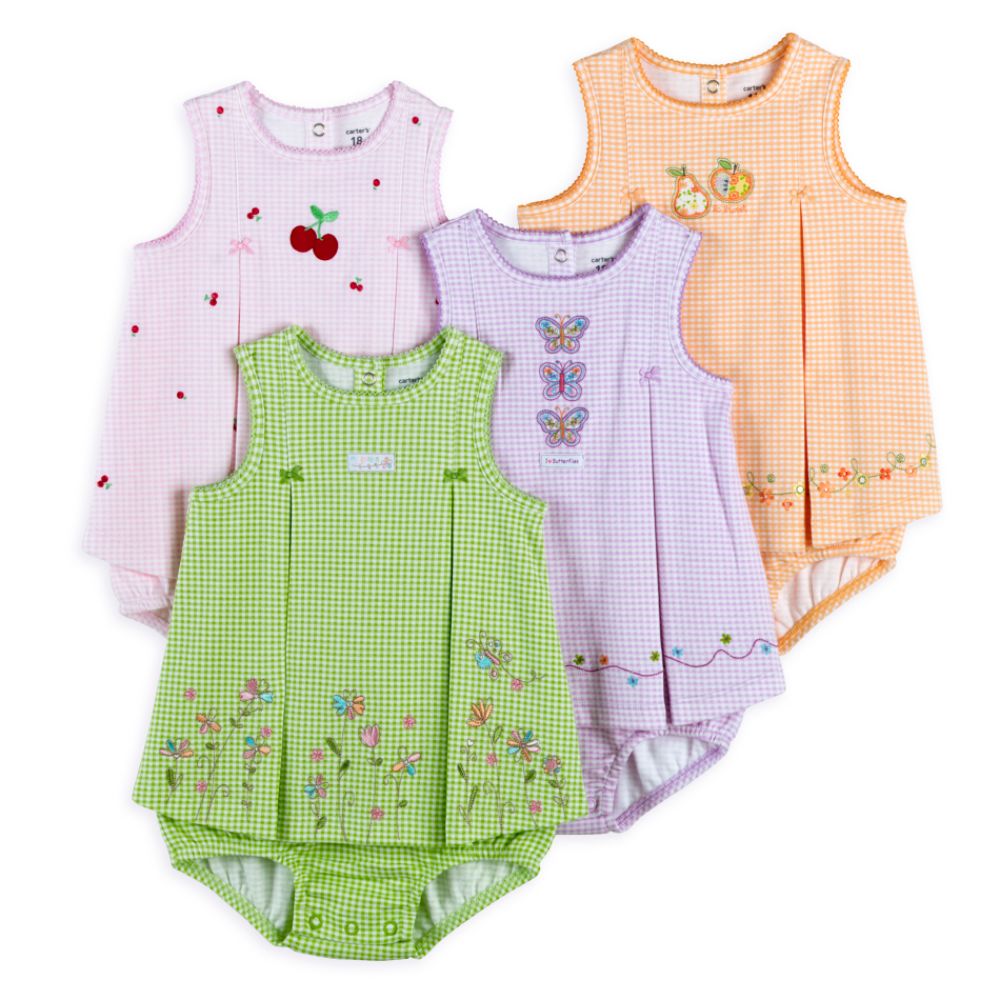 Carter's Gingham Sunsuit Collection