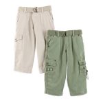 Levi's Toddler Boy's Belted Non-Denim Cargo Pant