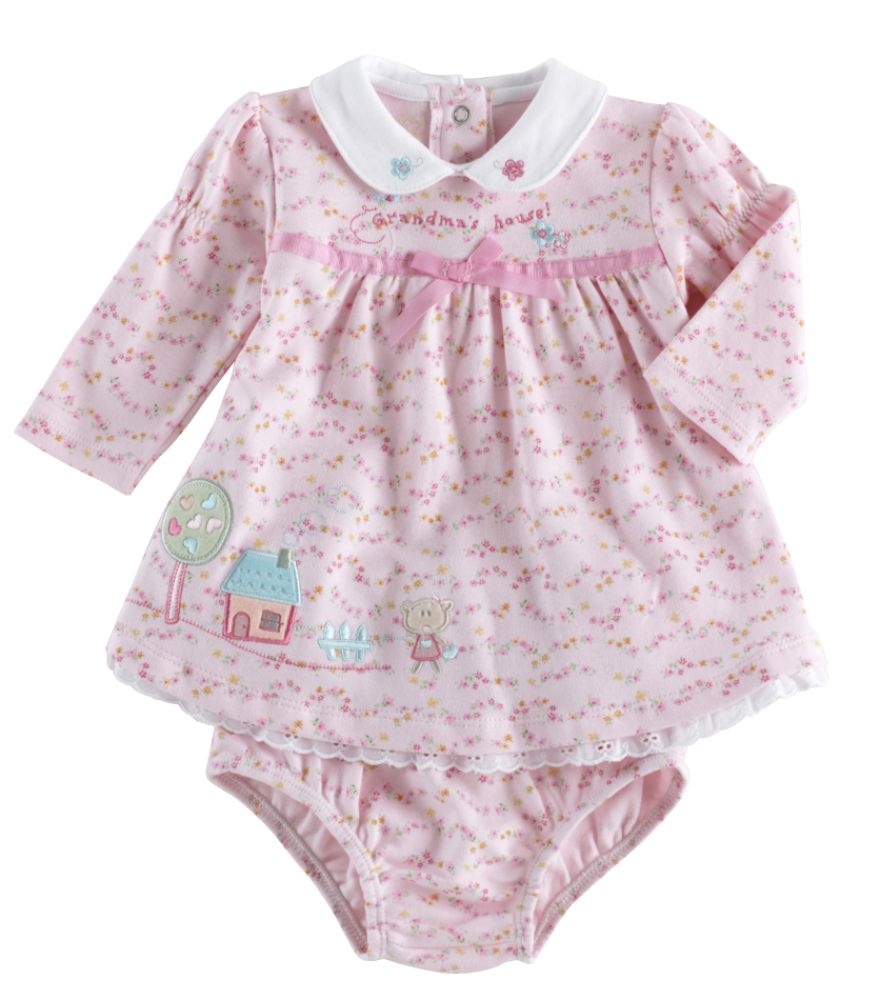 Lemon Frog Dress Set, 2 piece with Panty