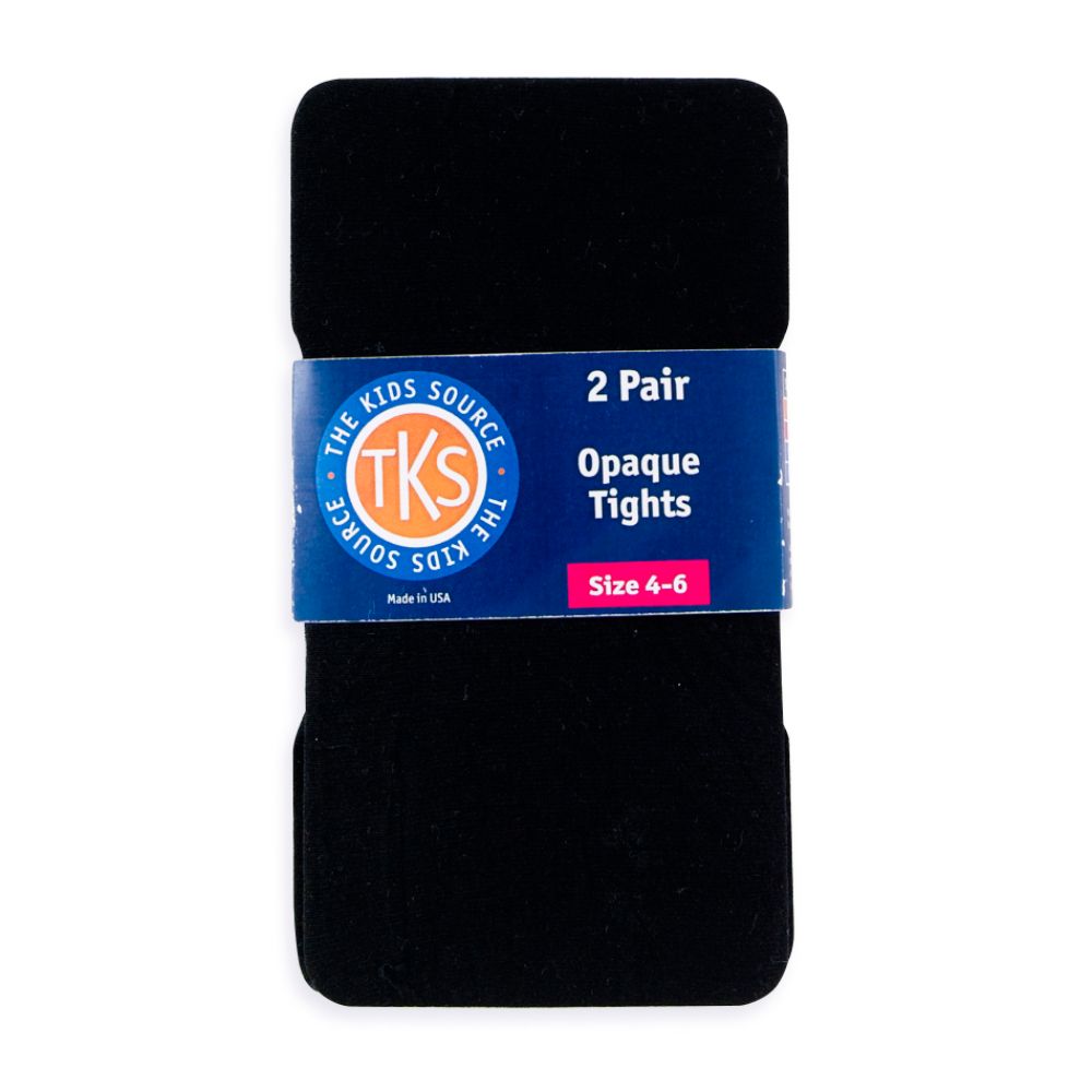 TKS Girl's 4-16 2 Pack Opaque Tights