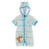 Newborn Boy Tigger Hooded Romper