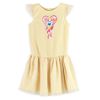 Toddler Short Sleeve Princess Dress with Mesh