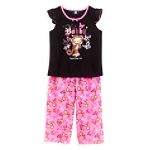 Bobby Jack Girl's 7-16 Flutter Sleeve Pajamas