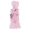 Sleeveless Abby Hooded Zip Romper
