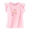 Short Sleeve Tee With Eyelet Trim
