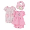 Newborn Romper 2-Pack with Bib