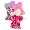 Toddler Girl's Short Sleeve Babydoll Top