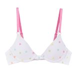 Personal Identity Girl's 7-16 Rainbow Stars Print Underwire Bra
