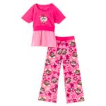 Personal Identity Girl's 4-6X 2-Piece Little Miss Print Pajama Set