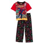 Spiderman Boy's 8-20 Retro Fit 2 Piece Pajamas