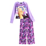 Hannah Montana Girl's 7-16 Disco Diva 2-Piece Pajamas