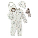 Carter's Newborn Boy's 4 Piece Layette Set
