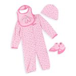Carter's Newborn Girl 4 Piece Layette Set