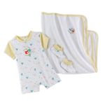 Click here to buy Disney Baby Newborn Neutral's - Romper, Blanket,....