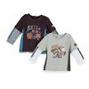 TKS Infant Boy's Layered Long Sleeve Active Top - Wolves Jr. Varsity